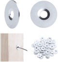 40Pack Cable Railing Kit Protector Sleeve Grommet for 1/8 5/32 3/16 Wire Rope T316 Stainless Steel T100468