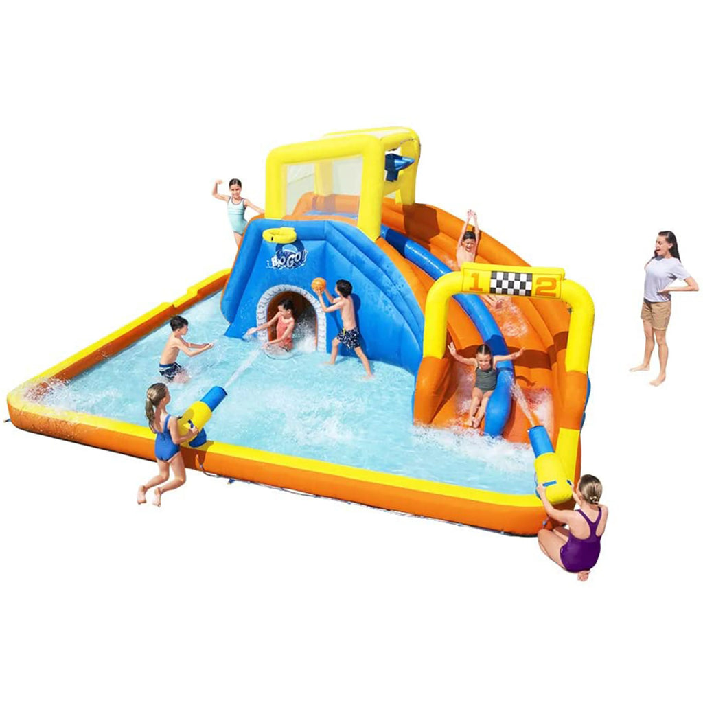 18' x 16.5' x 8.6' Inflatable Water Park G479