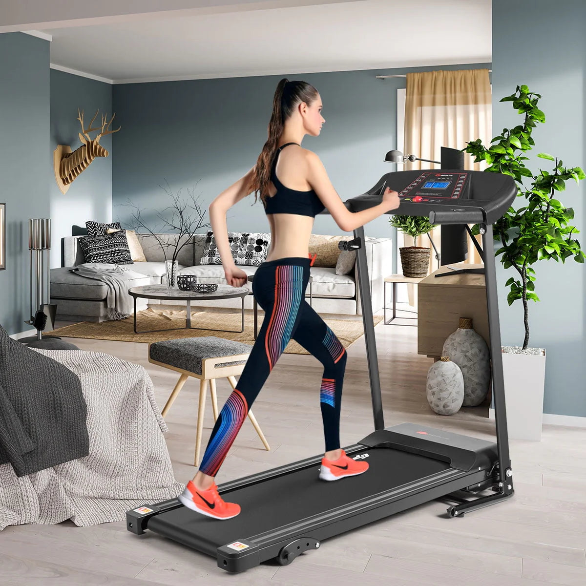 1.0HP Folding Electric Treadmill I874303