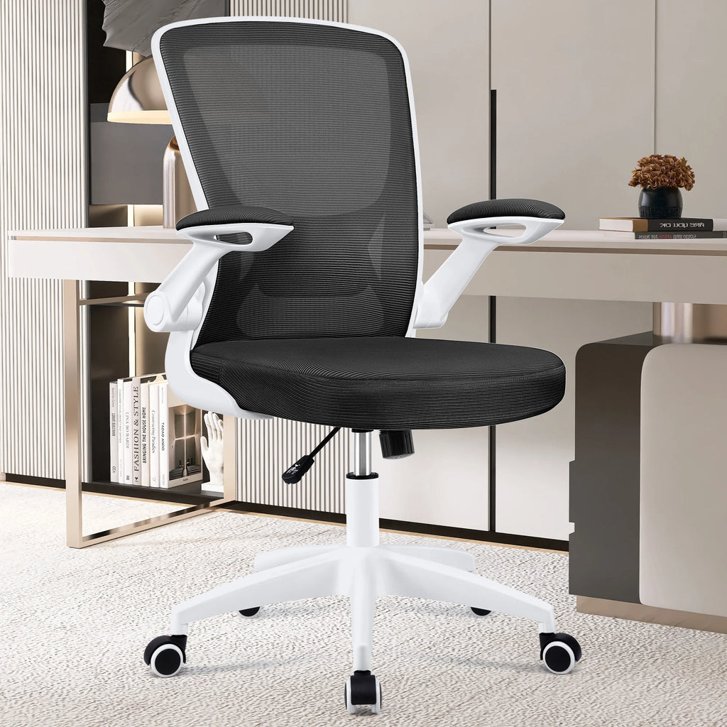 Black Ergonomic Mesh Office Chair with Lumbar Support I3851
