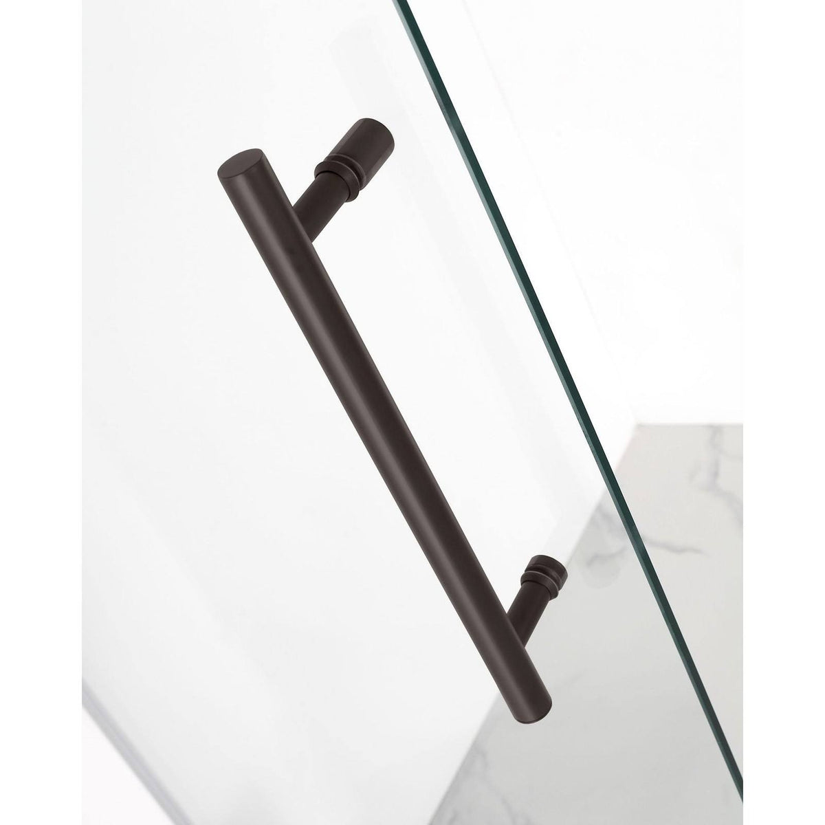 Chrome Frameless Square Shower Enclosure Q1372
