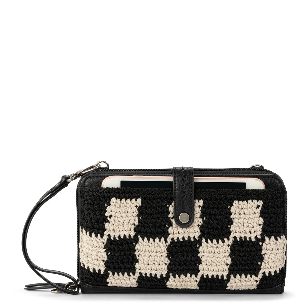 Hand-crochet Recycled Polypropylene Yarn Crossbody T854453