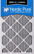 18x24x1 MERV 12 Pleated Carbon Air Filters 6 Pack W740134