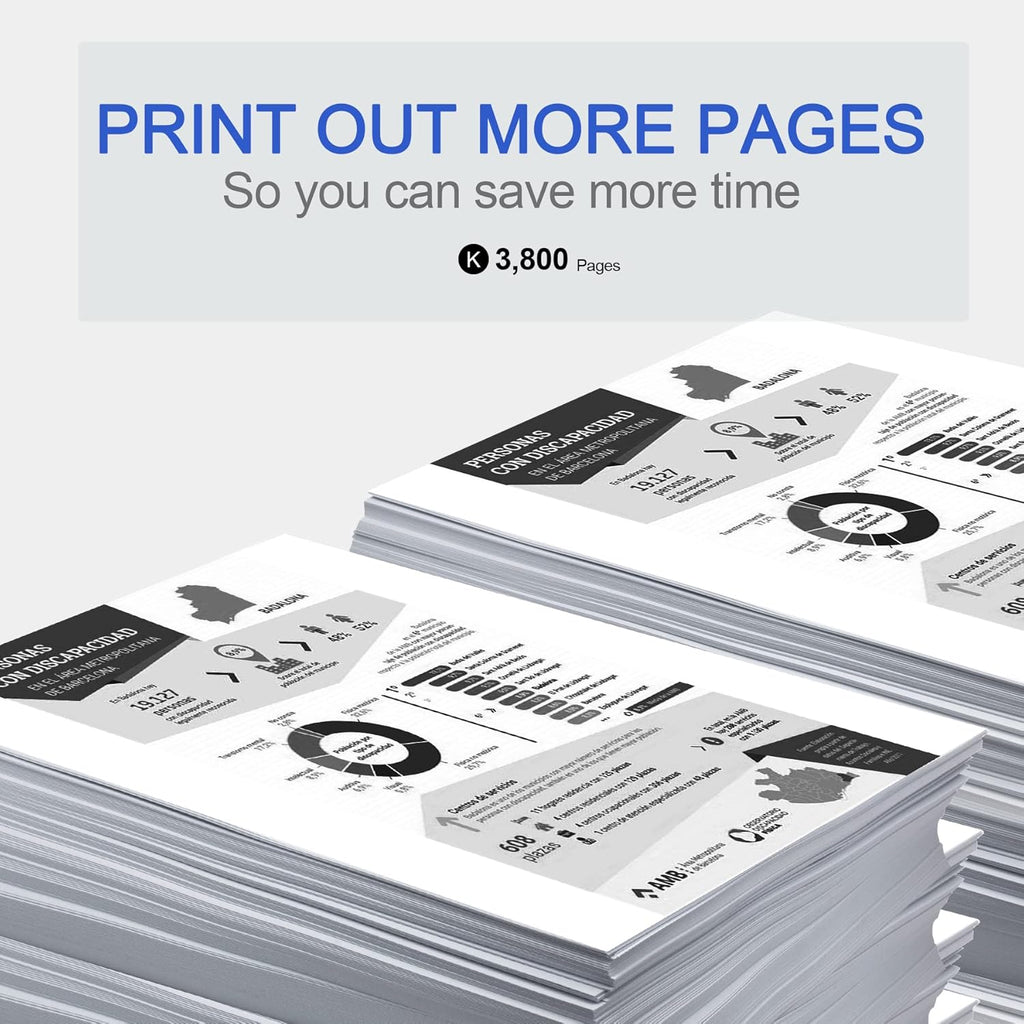 Compatible Remanufactured Toner Cartridge Replacement 3 Black R39586