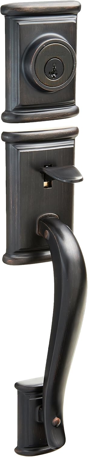 Venetian Bronze Single Cylinder Exterior Handle Set R916509