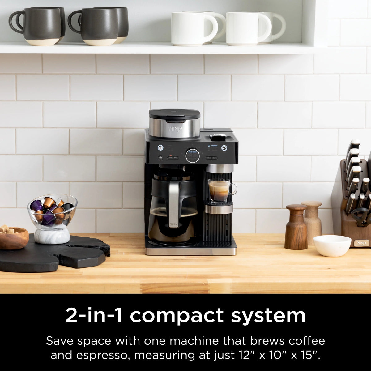 Single-Serve Coffee & Espresso Capsule Compatible System Z115617
