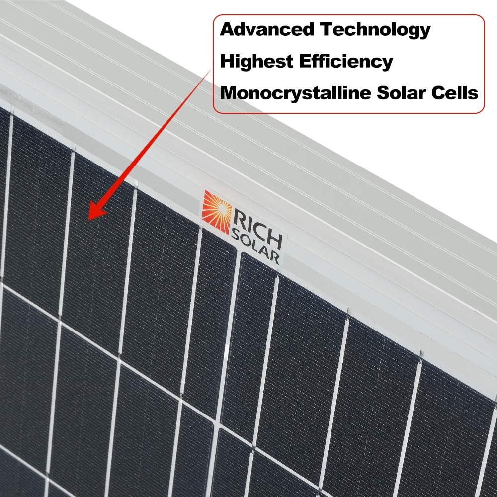 200 Watt 24 Volt Monocrystalline Solar Panel B882