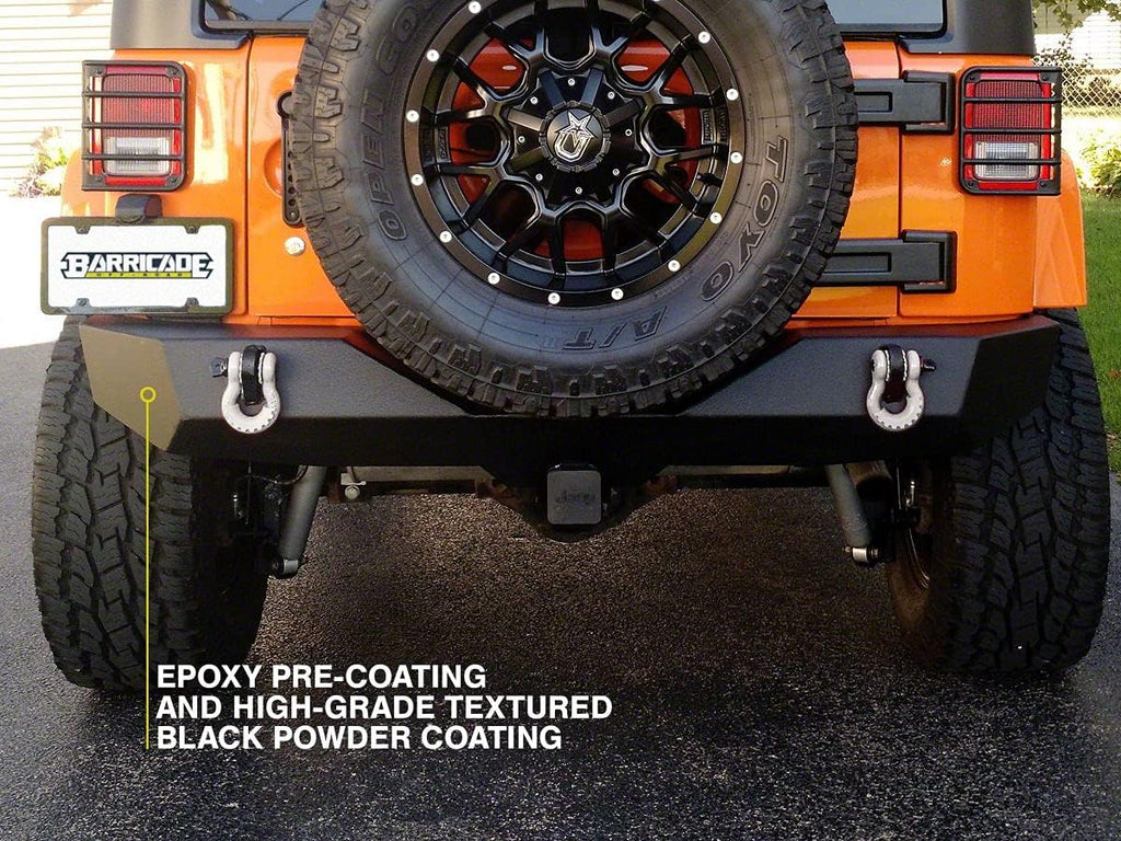 Rear Bumper Compatible with Jeep Wrangler JK K9918