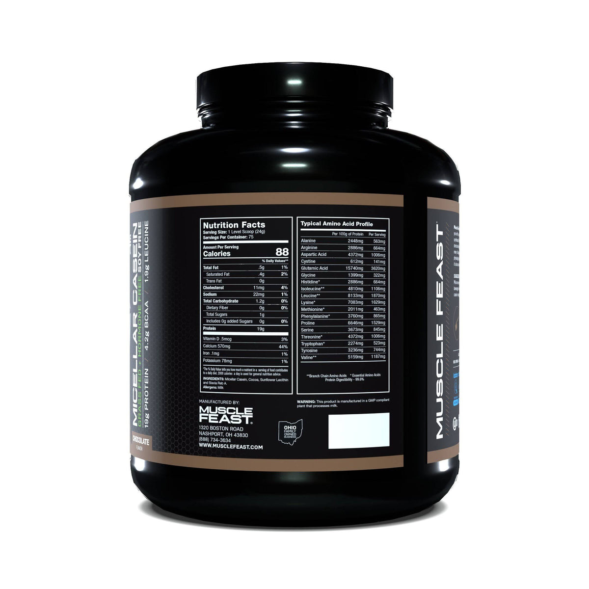 Micellar Casein Vanilla 4 lb O471