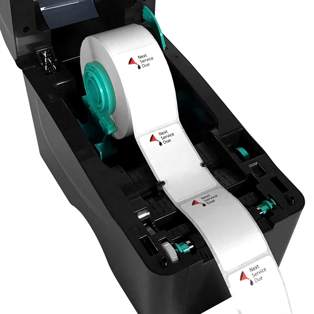 Car Check Service Reminder Printer Kit with Ink & 500 Stickers L958