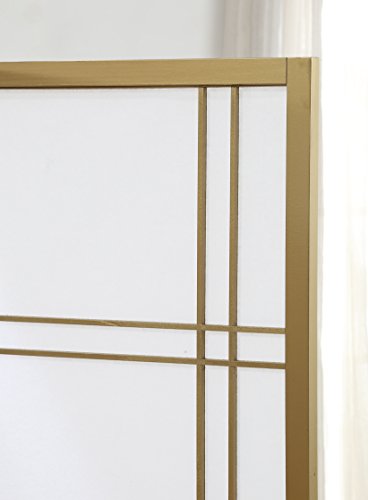 4 Panel Gold Room Divider Screen T13353