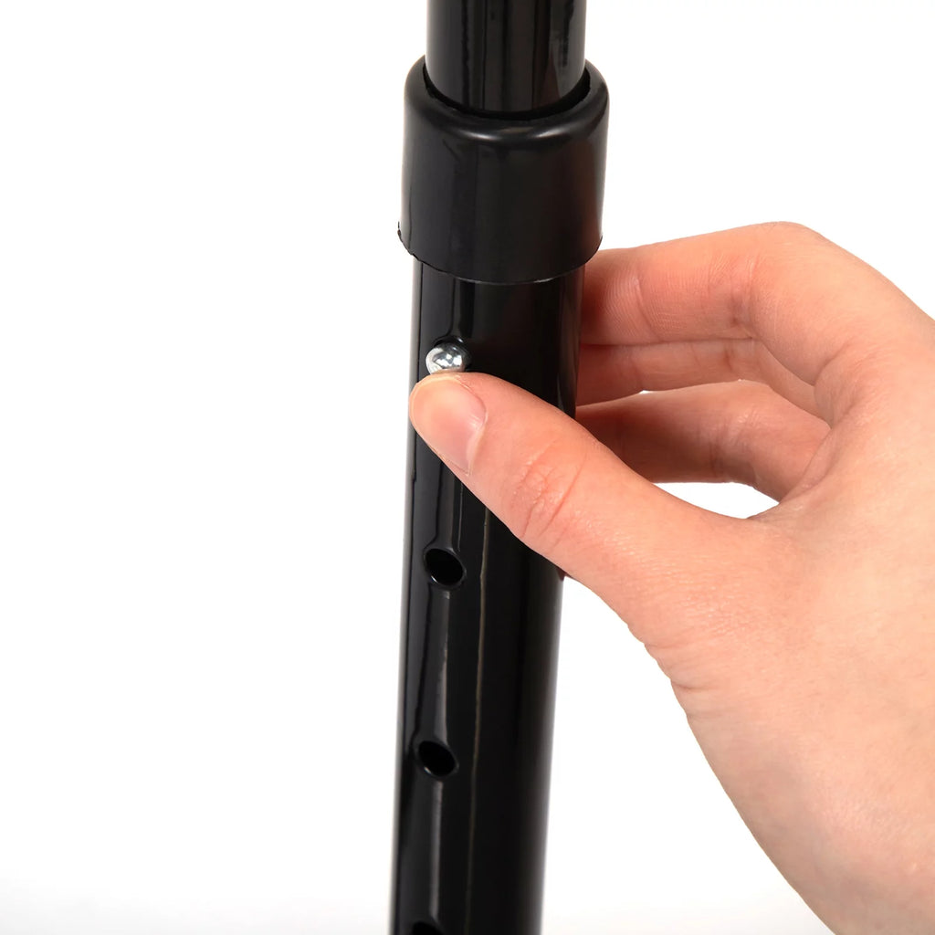 Set of 2 Black Portable Computer Table N442