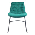 Green Dining Chair Set of 2 L780