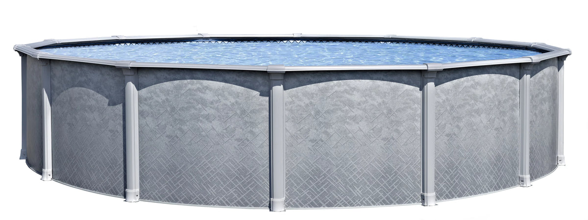 15' Round 54 Resin Protected Steel Wall Above Ground Swimming Pool U521782