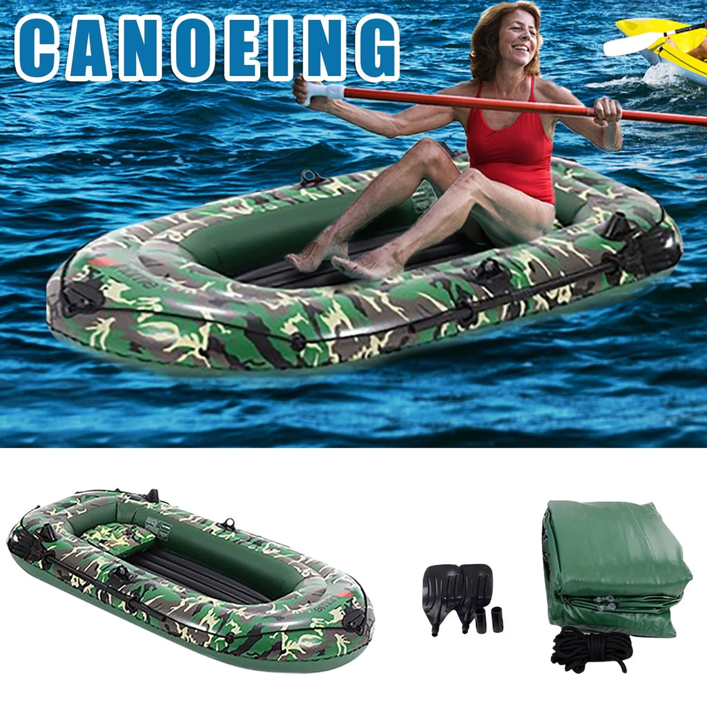 Camouflage 4-Person Inflatable Boats R676