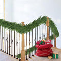9Ft Artificial Evergreen Cedar Pine Garland M7803