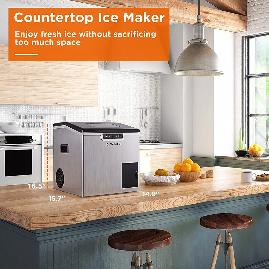 2-in-1 Countertop Ice Maker Machine & Ice Shaver A621