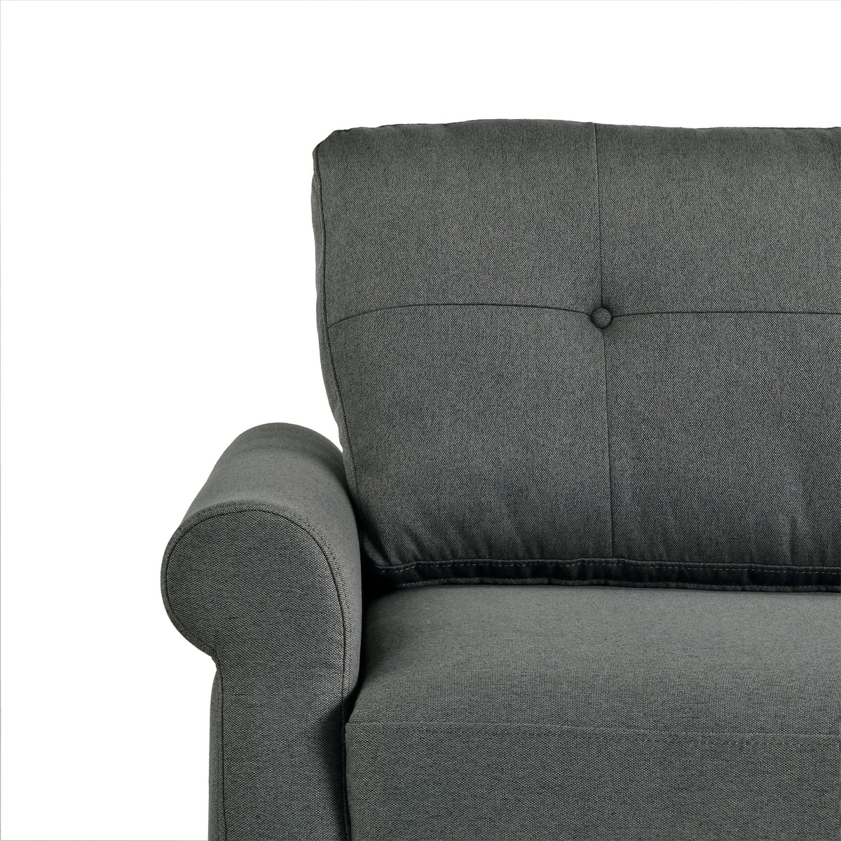 Heather Grey Fabric Sofa M883