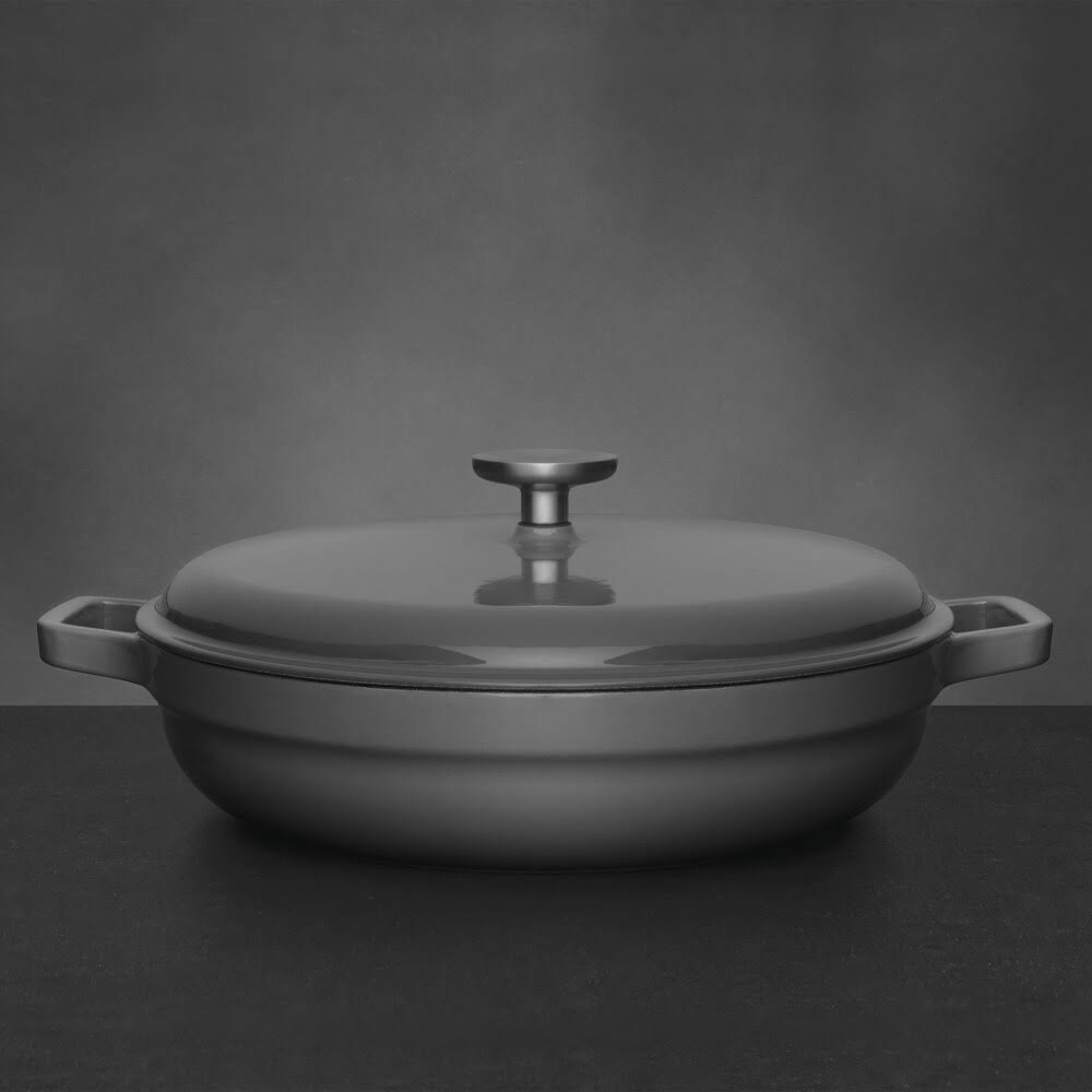 3.9-qt Cast-Iron Covered Saute Pan S981