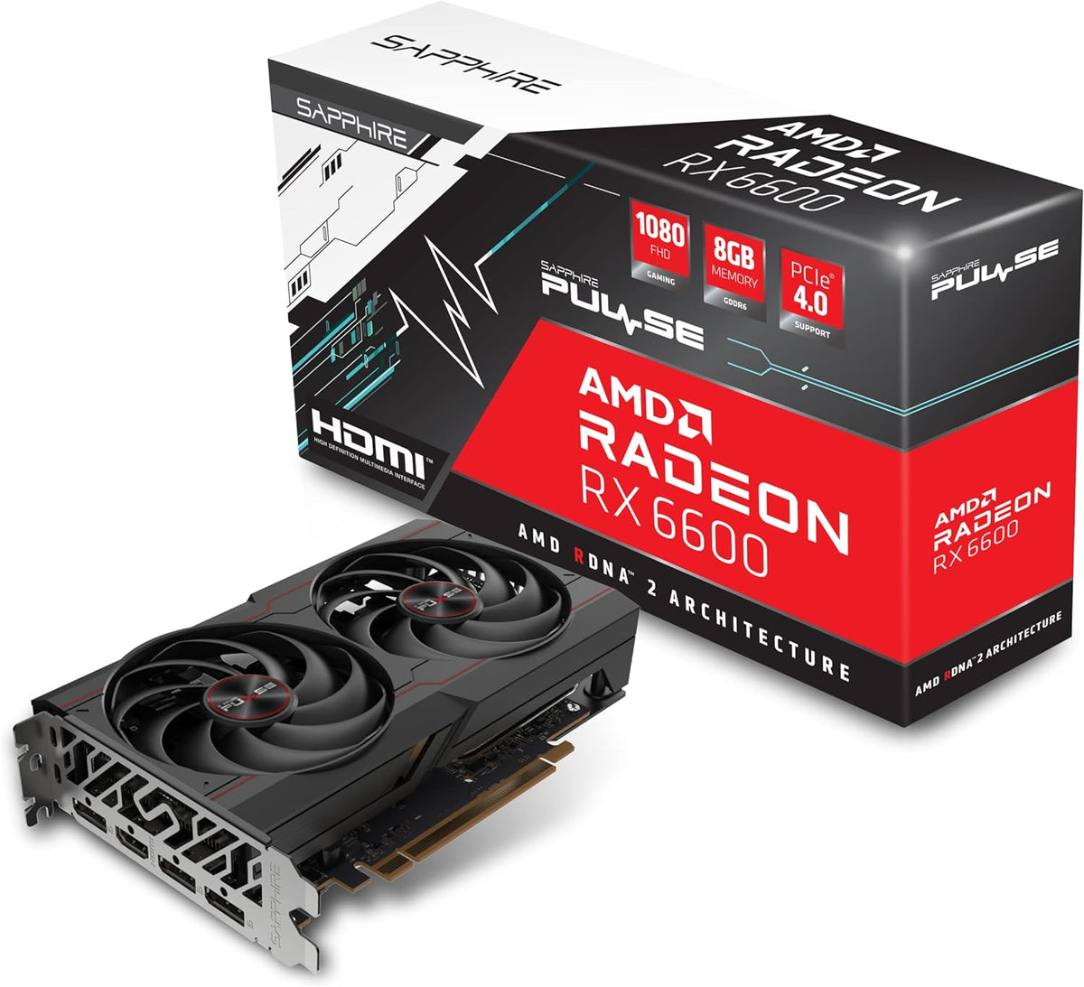 AMD Radeon RX 6600 8GB GDDR6 Graphics Card A270
