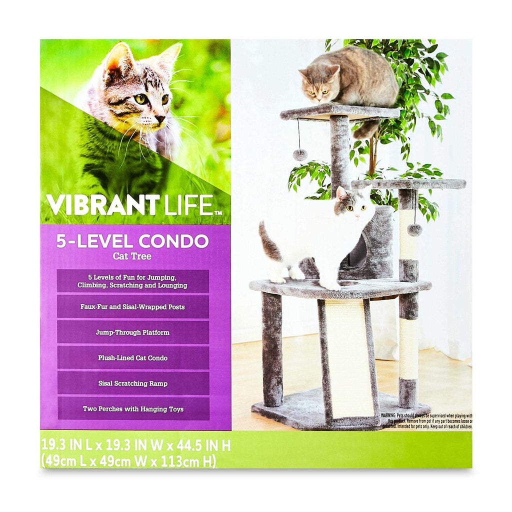 5 Level Cat Tree & Condo G5193