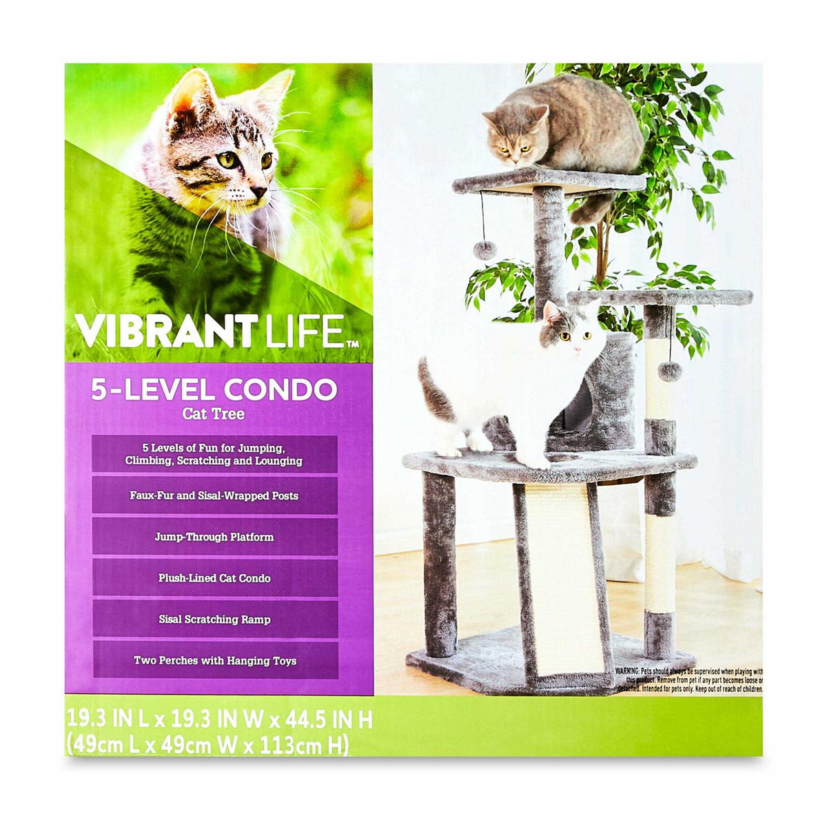 5 Level Cat Tree & Condo G5193