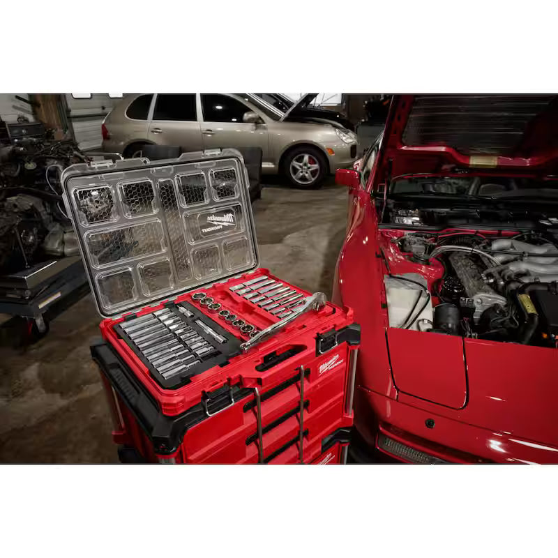 220-Piece SAE/Metric Ratchet and Socket Set R644