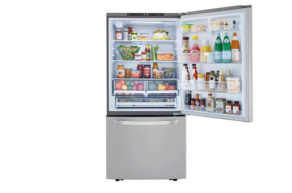 33 IN. 26 CU. FT. Stainless Steel Bottom Freezer Refrigerator P11069