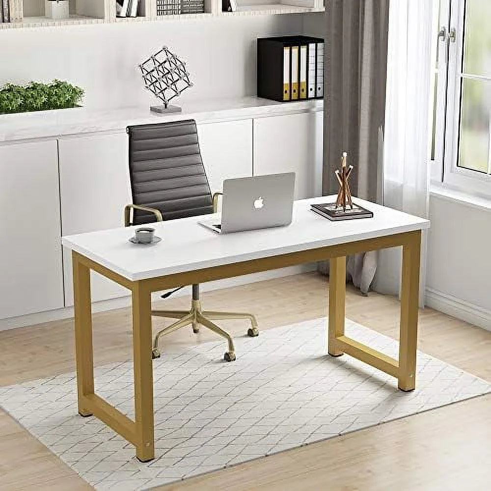 78.7 x 39.4 inch White Computer Desk P463609