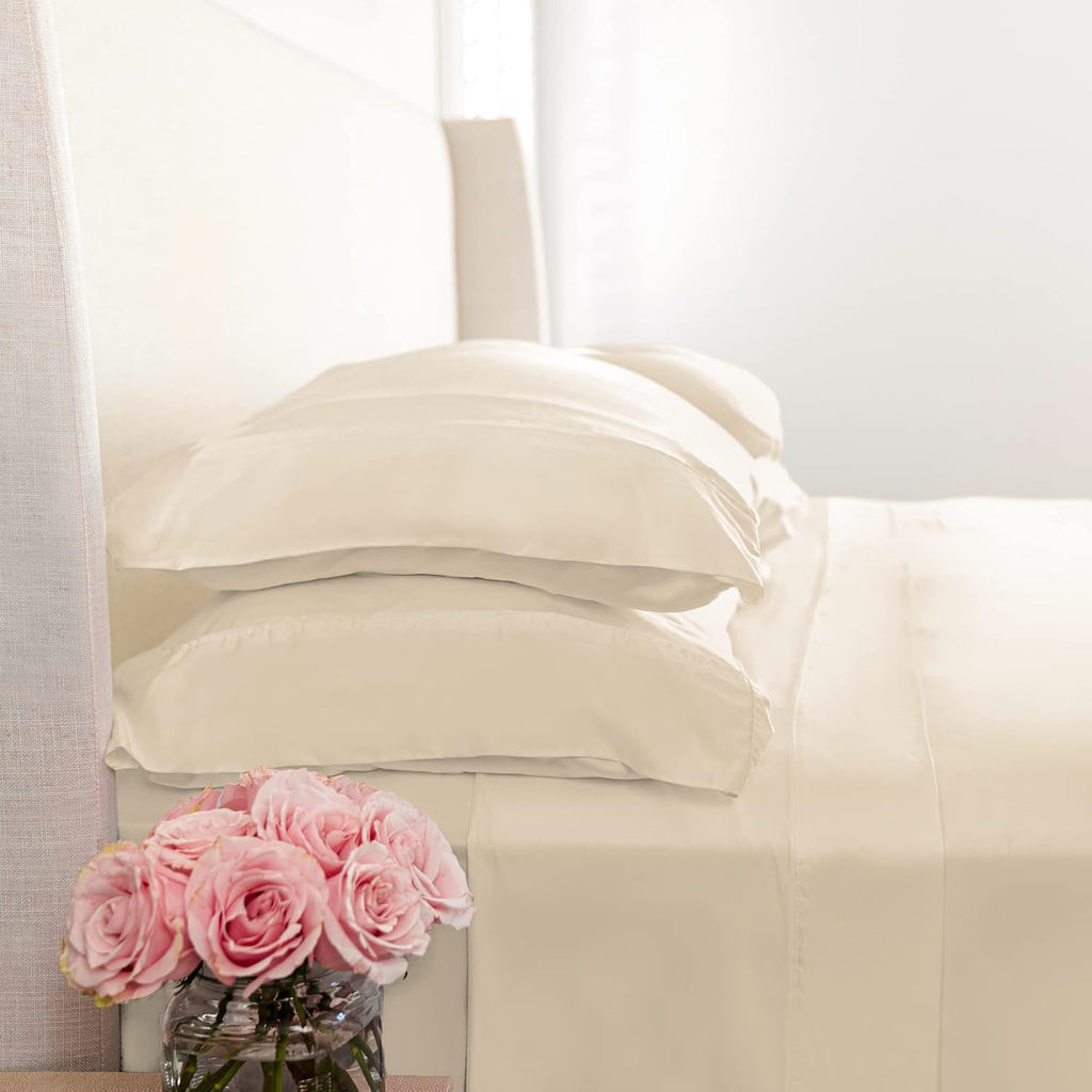 100% Viscose from Bamboo Sateen Weave Sheet Set W7241