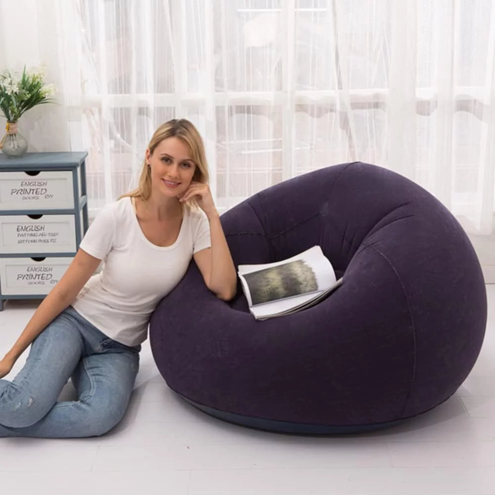 Inflatable Deck Chair with Air Pump T957224