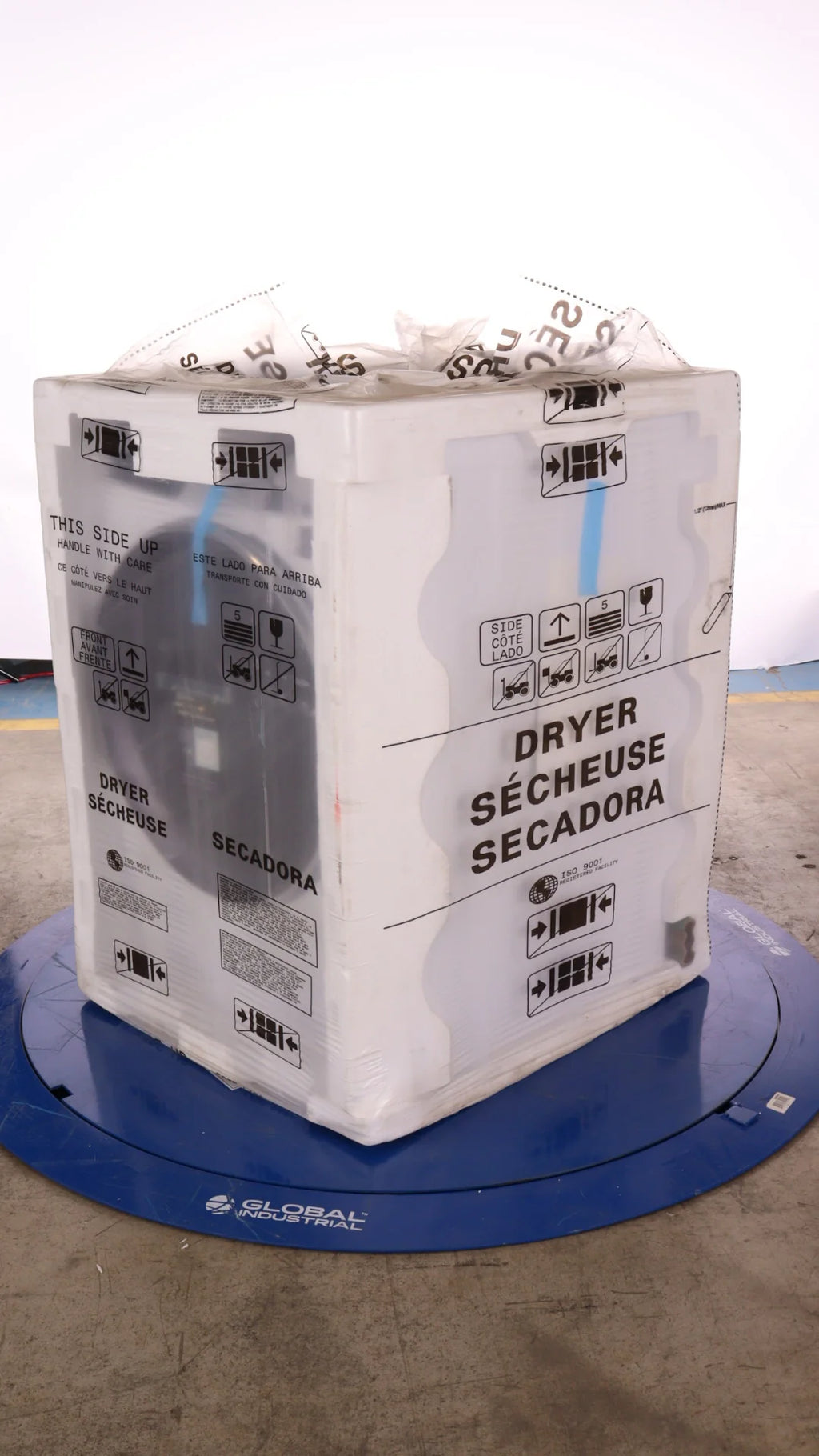 8.0 Cu Ft Electric Front Load Dryer L568