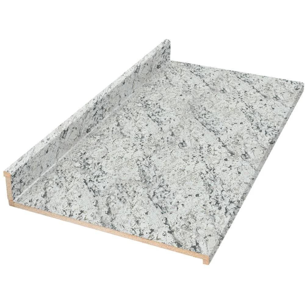8 ft. Cream Laminate Countertop with Eased Edge N2129