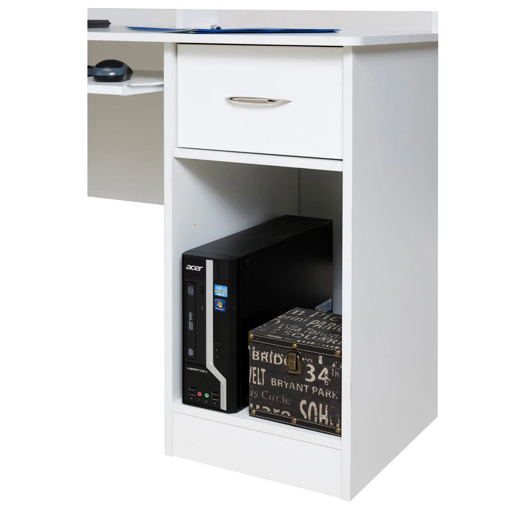 Computer Desk Hutch with Pull-Out Keyboard Z13259