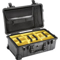 Black Padded Foam Dividers Studio Case M1650