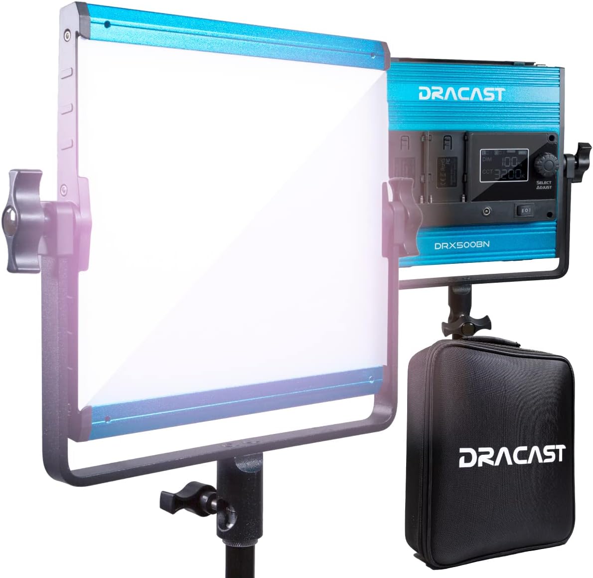 Bi-Color 3200K-5600K Dimmable LED Video Light A383375