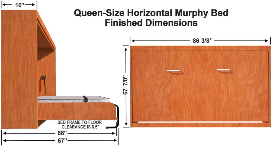 Queen Size Murphy Bed Hardware Kit S78625