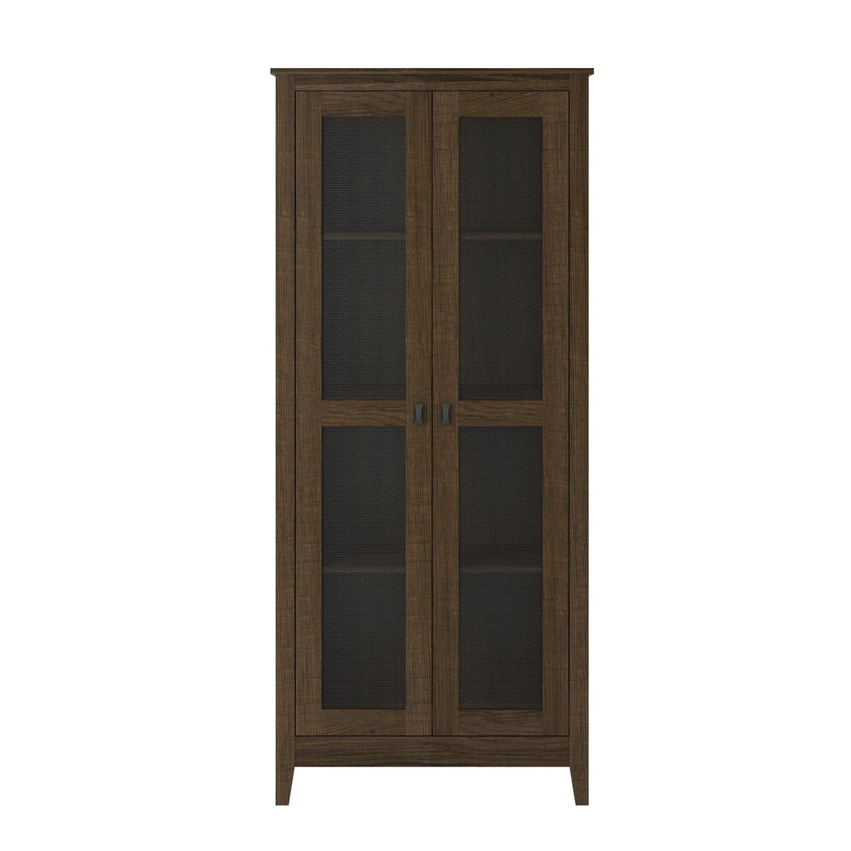 31.5 inch Wide Storage Cabinet with Mesh Doors V46410