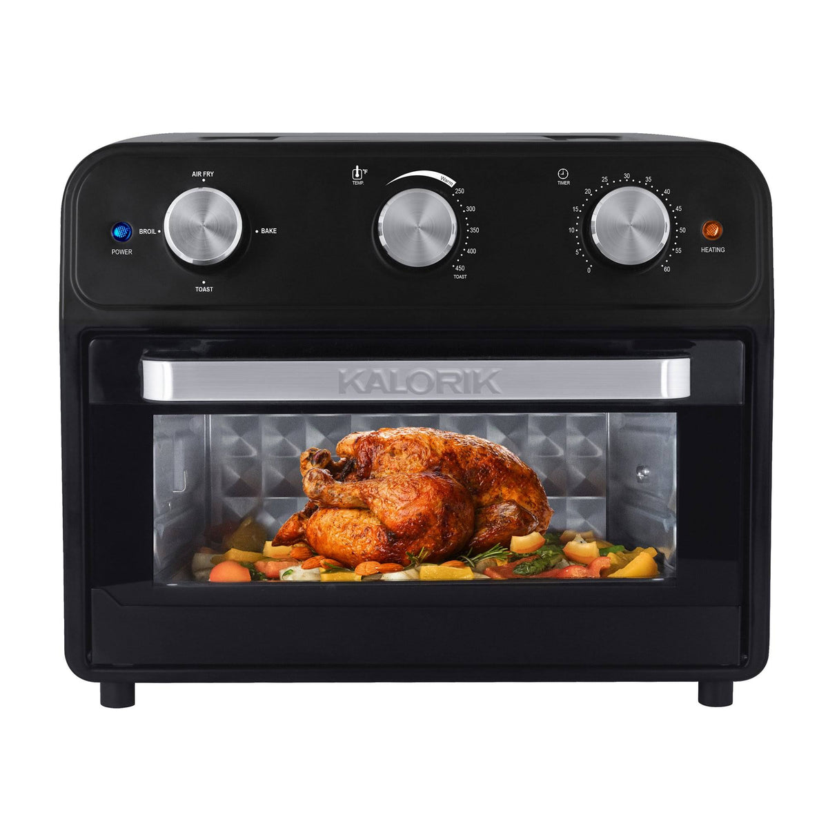22 Quart Black Air Fryer Toaster Oven G35518