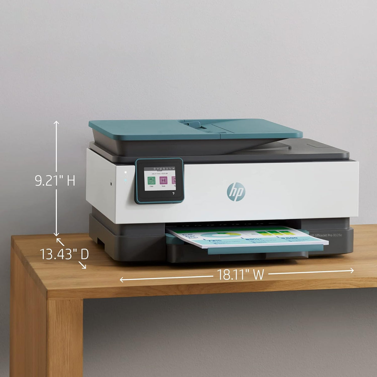 Renewed Wireless Color Inkjet All-in-One Printer T358