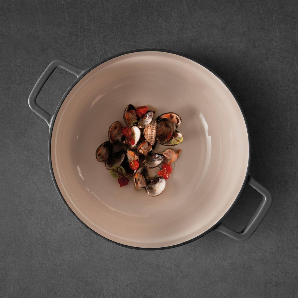 3.9-qt Cast-Iron Covered Saute Pan S981