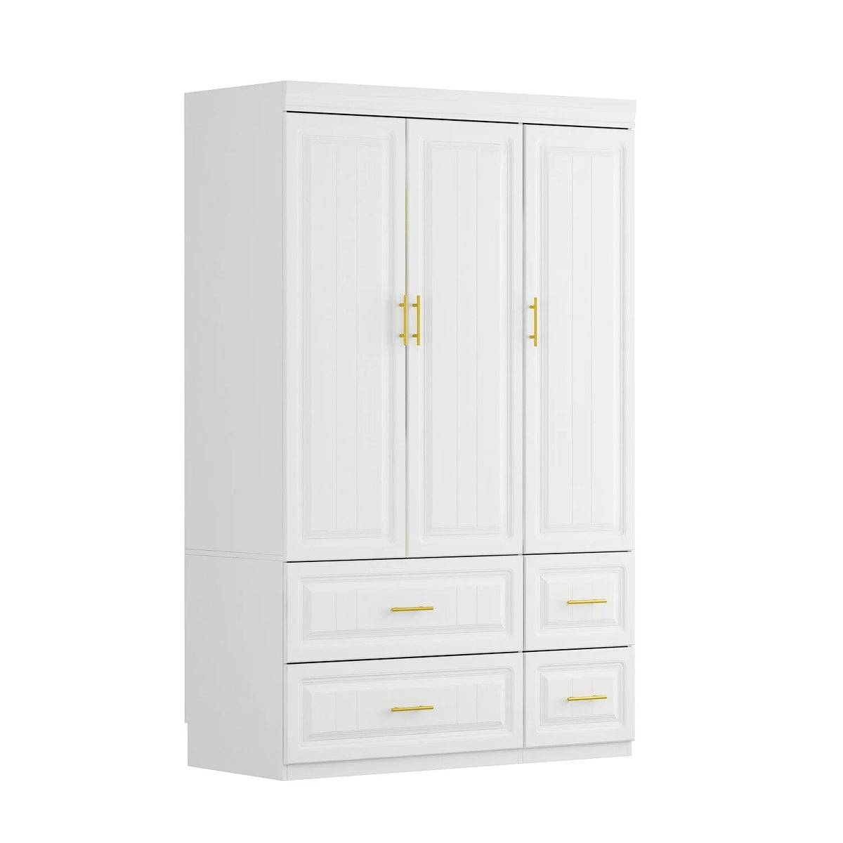 Wooden Wardrobe Armoire with Storage Cabinet R265