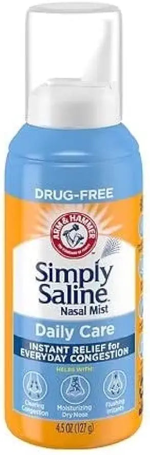 Saline Nasal Mist 4.25 oz Pack of 3 E337