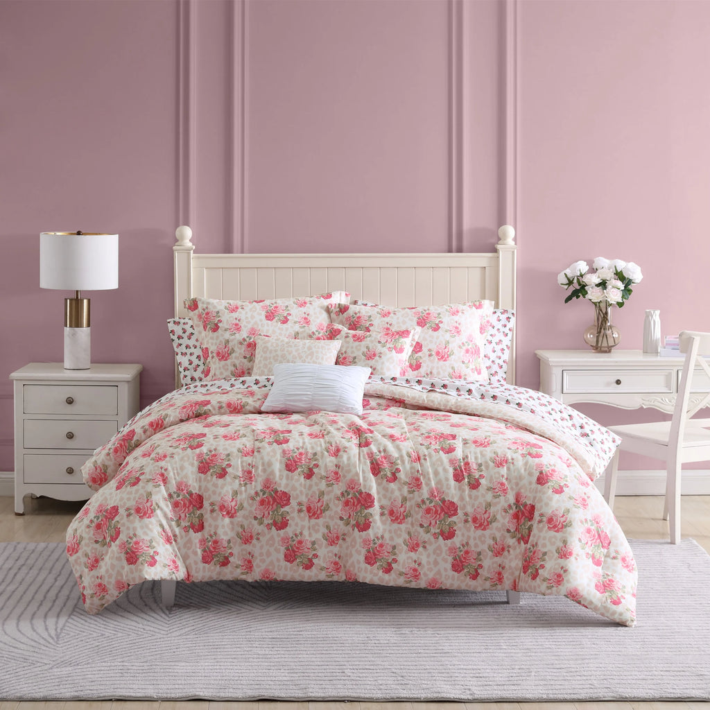 Pink Twin Comforter Set Z598339