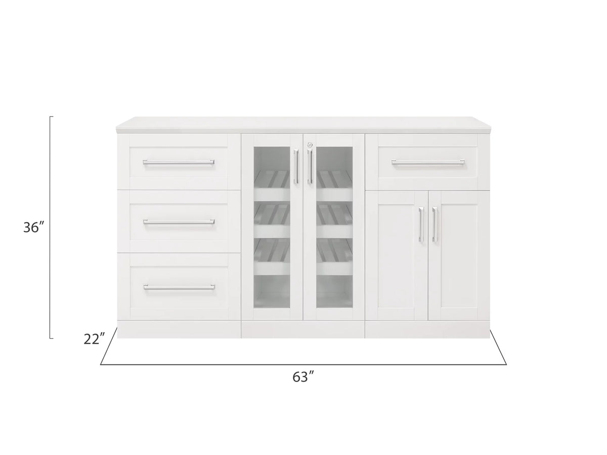 4 Piece Cabinet Set T27134