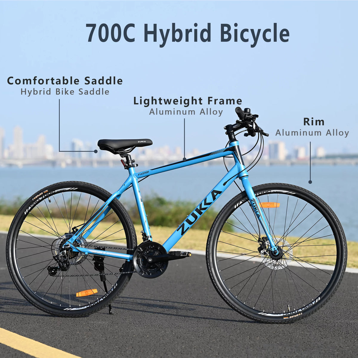 21-Speed 28-inch Lightweight Aluminum Mountain Bike O918077