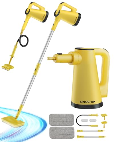 Steam Mop with 7-in-1 Attachments, 13OZ Water Tank, 23ft Power Cord Q26763