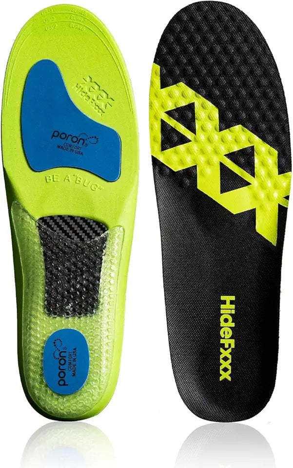 Carbon Fiber Arch Support Insoles US 7-8.5 K8096