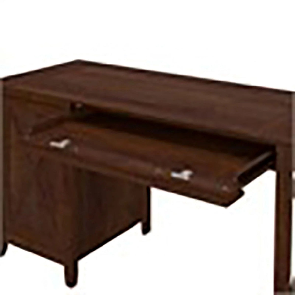 Wood Computer Desk with Storage Cabinet Q530208