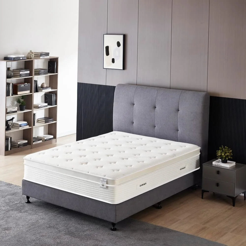 12 Inch Cool Memory Foam Spring Hybrid Full Size Mattress W677350